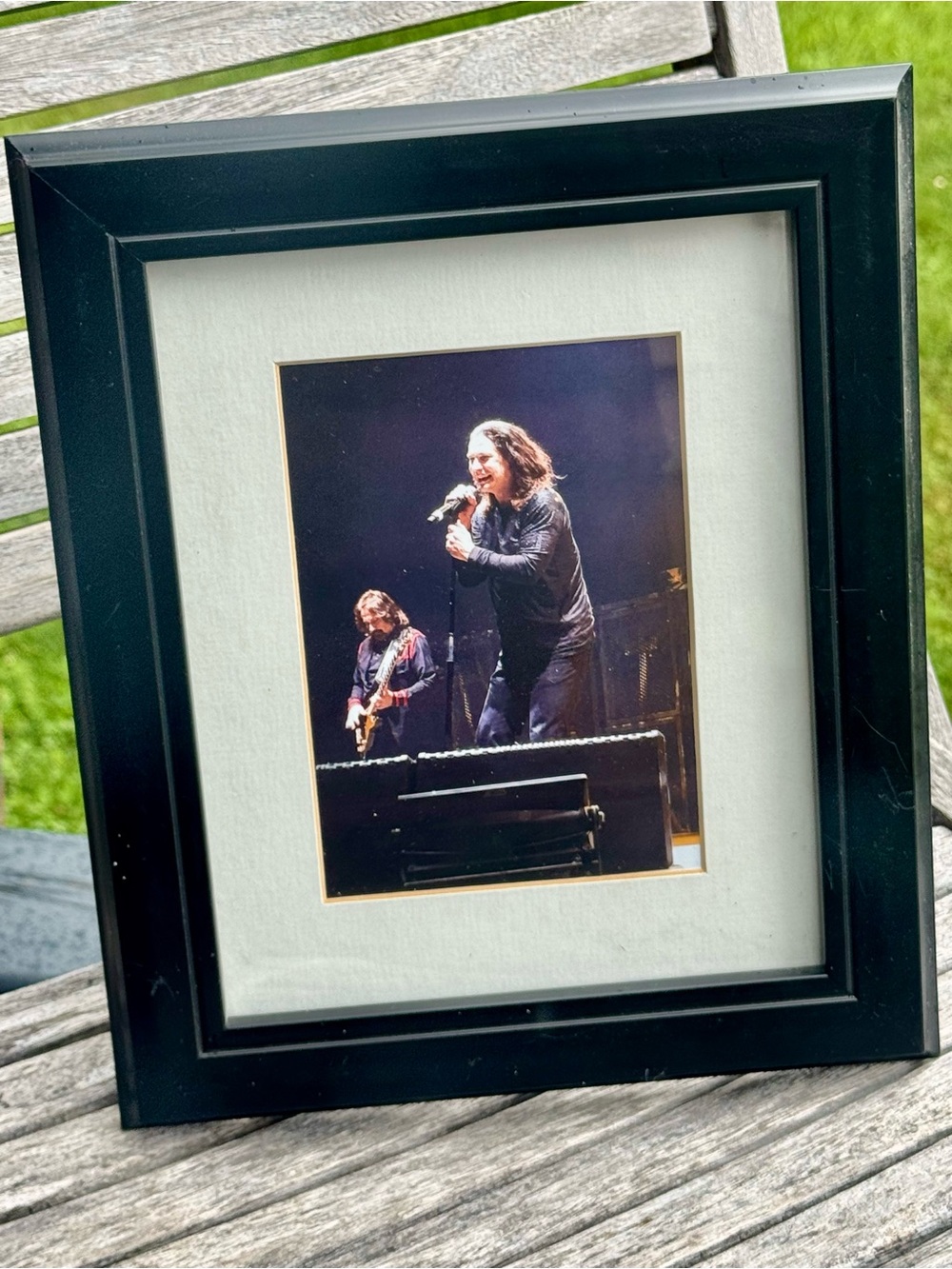 Original Black Sabbath Final Tour 2016 Front Row Photo – Ozzy Osbourne – Framed